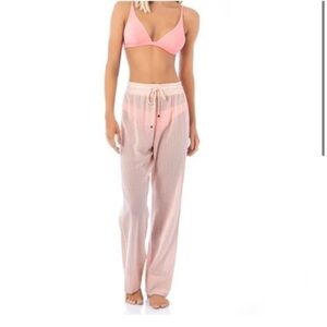 Maaji Coral Pinstripe Julieth Pants size small